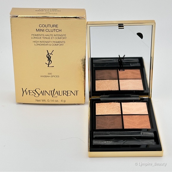 🆕 YVES SAINT LAURENT Couture Mini Clutch Eyeshadow Palette 300 Kasbah Spices NIB - Picture 1 of 16